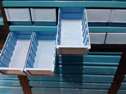 PLASTIC BINS Our storage bins are perfect for the storage of small items whether the requirement be in a warehouse, retail, workshop, stores facility, van