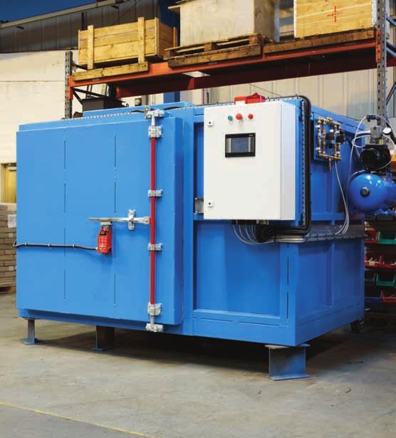 Pyrolysis ovens Highly effective process for the removal of plastic or paint coatings Our ovens vary in size and configuration and as with all of our processes we work with you to understand the