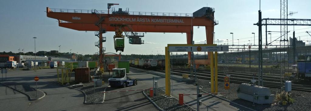 Serving Stockholm: the Årsta Intermodal Terminal 9 An intermodal