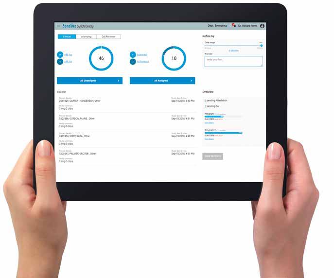 KEY FEATURES AND BENEFITS Optimize Workflow Standardize workflow from single departments to entire healthcare networks for increased efficiency Standardize reporting for each patient to improve