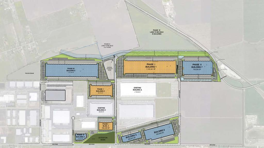 SITE PLAN LEASED UNDER CONSTRUCTION SITE FEATURES 342-Acre Master-Planned Industrial Park Flexible Parcel Configurations Accommodate 100k SF to 2m SF NORCAL LOGISTICS CENTER 3 Zoned IL, City of