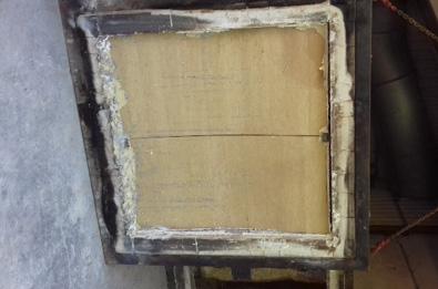 Intermediate scale testing A composite panel, of the following construction, was tested at Exova in May 2018 using the principles of EN 1366 part 4 and EN 1363 part 1. Inner and Outer faces: 1.