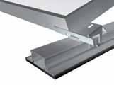 By using approved aluminum materials, both a virtually unlimited duration even with high UV-irradiations and certain acceptance in structural