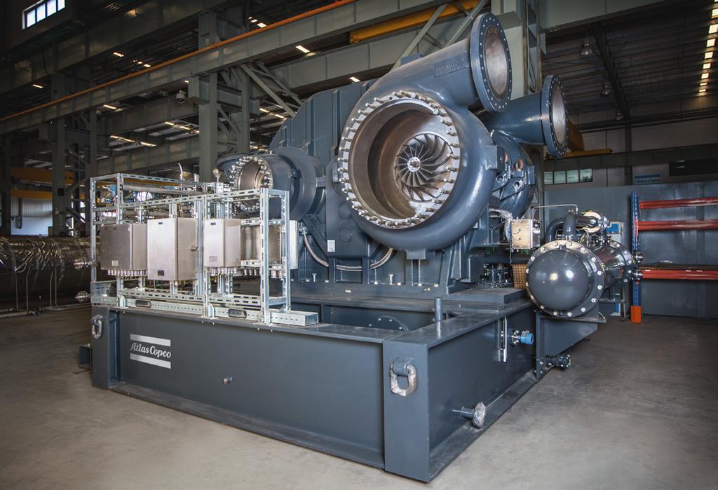 Because impeller blade geometry and other aerodynamics do not need to be fully customized to each process, CAPEX and manufacturing time is reduced; the compressor is delivered faster for speedier