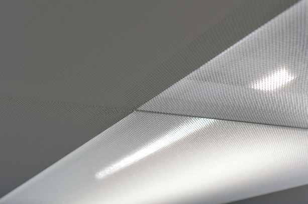 Technical Specifications Strato floating ceilings are designed from two components used in combination absorbers and filters.