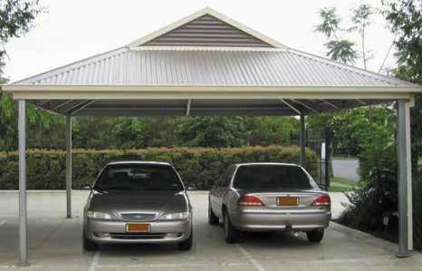 GREEN WOODLAND GREY Easy D.I.Y. Carports Innovation and flexibility is all part of the package when buying a Wide Span Carport.
