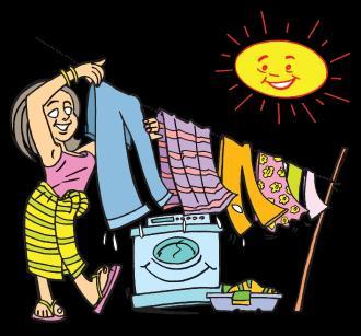 Tips for efficient use of household electrical appliances 4 of 6 Buy a washing machine suitable to the quantity of clothes for washing.