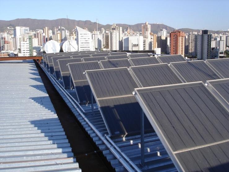 over 422m² of solar collectors per 1,000