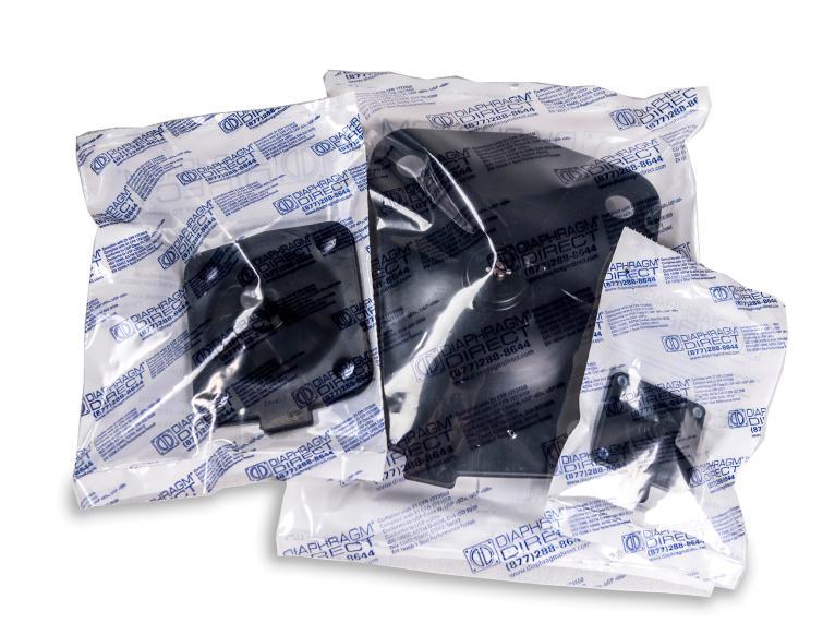 Packaging All Diaphragm Direct diaphragms are packaged in individually sealed bags to prevent contamination and damage during transit, storage, and handling.