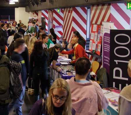 Welcome Week Onsite Activity & Experiential The Welcome Week (Freshers) Fair is one of the largest in the country with approximately 50 companies exhibiting on each of the two days and upwards of