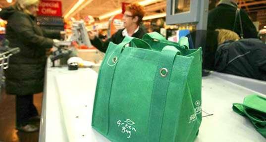 Practices targeting plastics The Plastic Bag Levy, Ireland In March 2002, the Irish Government introduced a 15 cent levy on plastic shopping bags coupled with awareness-raising and promotional