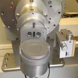 sample Height adjustment on 30 mm Spinning sample holder for studies on filter Specific
