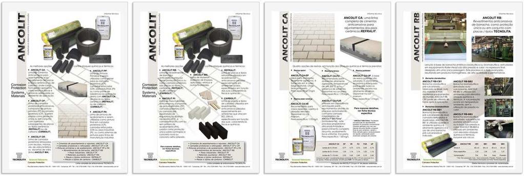 ANTICORROSIVES - catalogues * Request our catalogs for