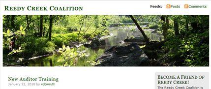 Created a Local Watershed Group The Reedy Creek Coalition Watershed residents Virginia