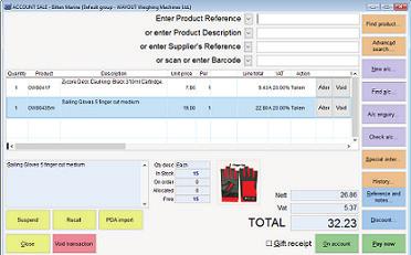 Stock Control Stock control is one of Encore s cornerstones and the detailed information relating to products is one of the best on the market.