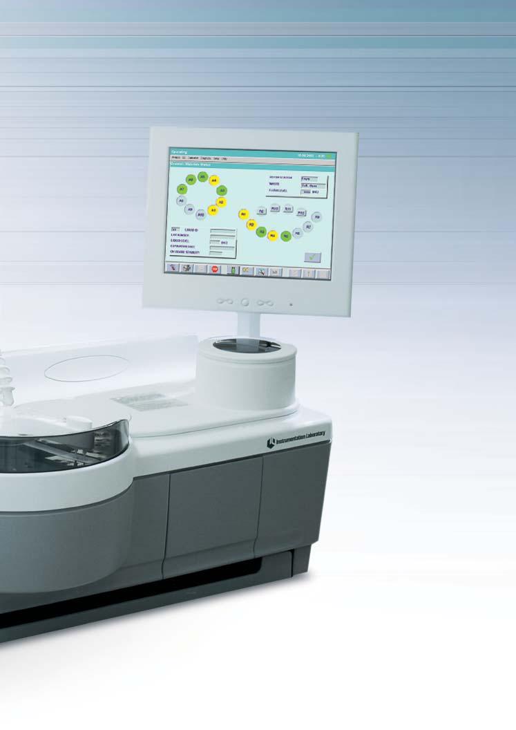 LCD and Touch-screen Unbeatable ease of use: just one touch starts the analyzer. Tilts for easy positioning.