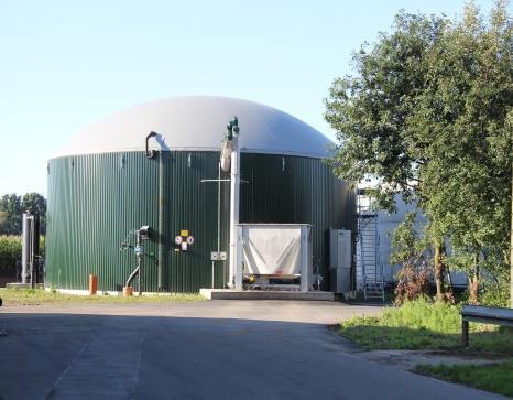 equipped small digester for liquid feedstocks Easy integration 30-75 kw CHP Ideal as off-grid-solution