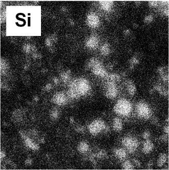 silicon in aluminium, and therefore coarsening of particles containing