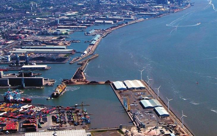 Liverpool River Terminal (South) Base Port Installation Harbour Irish Sea Zone 9 RIVER MERSEY Liverpool River Terminal PORT AND HARBOUR FACILITIES The Liverpool River Terminal is a fully consented