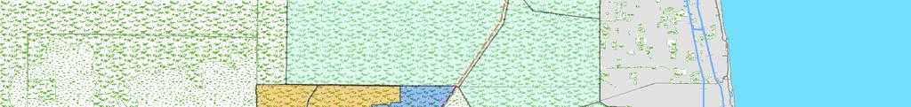 The cross sections are within the total right of way envelope extending approximately 481 feet at its widest point in Broward County to approximately 100 feet at its narrowest point in South Bay,