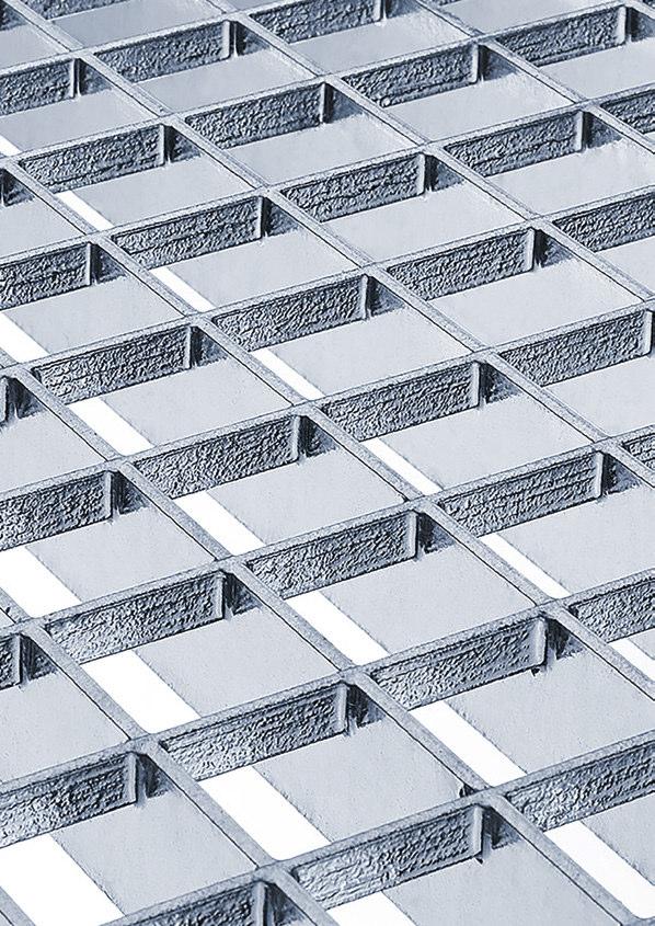 INDIVIDUAL GRATINGS + PERFORATED METAL PLANKS FOR SHELVING AND FLOORINGS FOR YOUR APPLICATION Pallet rackings Cantilever rackings Car shelves Distribution Centres GRATINGS AND PERFORATED METAL PLANKS