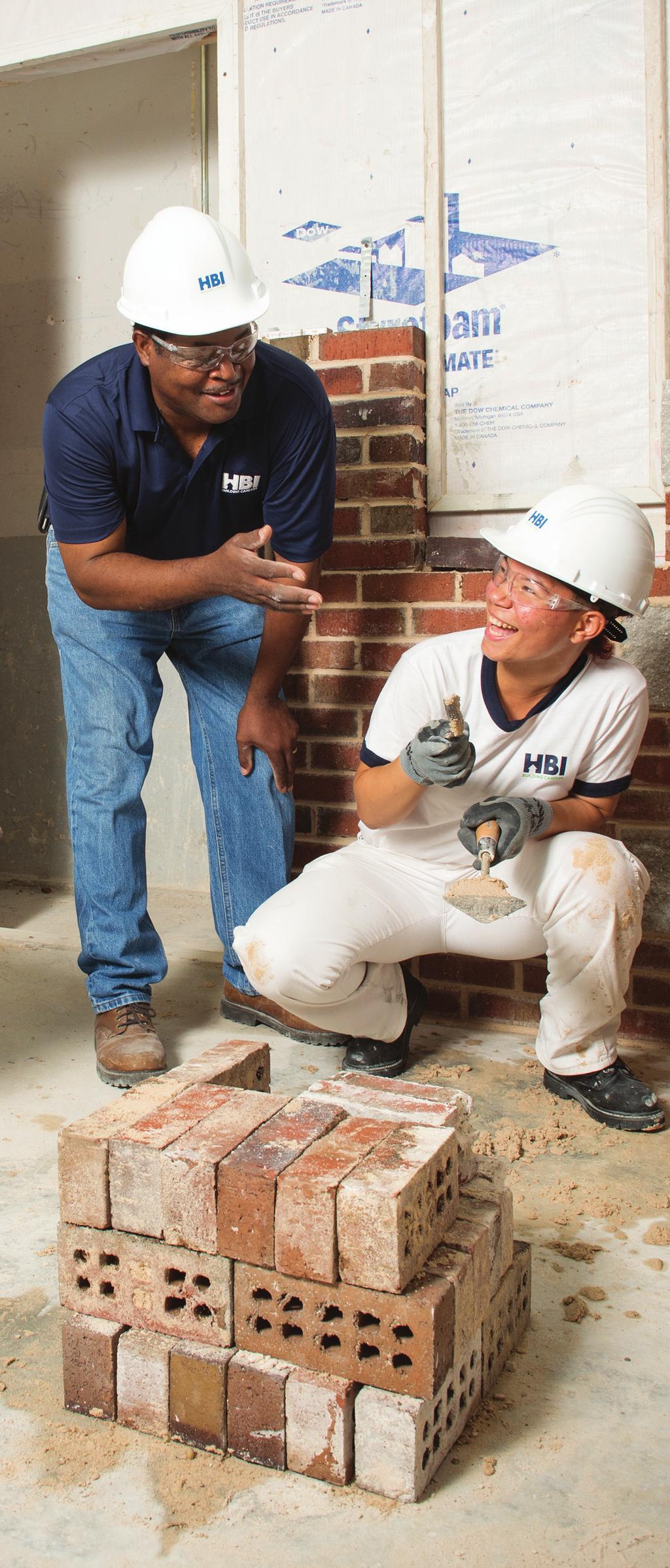 MASONRY Laying brick is one of the oldest and most respected trades in the construction industry.