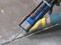 Repairs are long lasting with strong, flexible bonds that resist weathering, expansion and contraction.