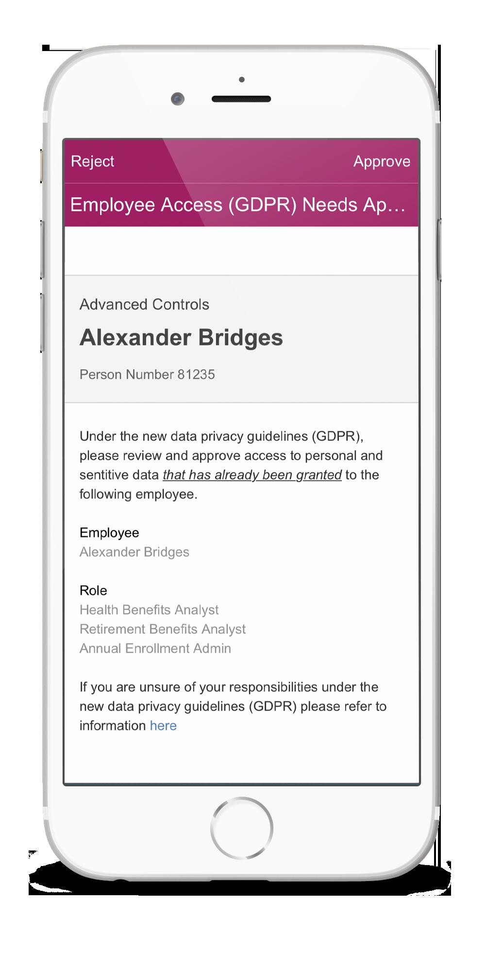 MITIGATE RISK WITH ADVANCED HCM CONTROLS The AI-driven solution audits employee access and activity to monitor for fraud and add security controls.