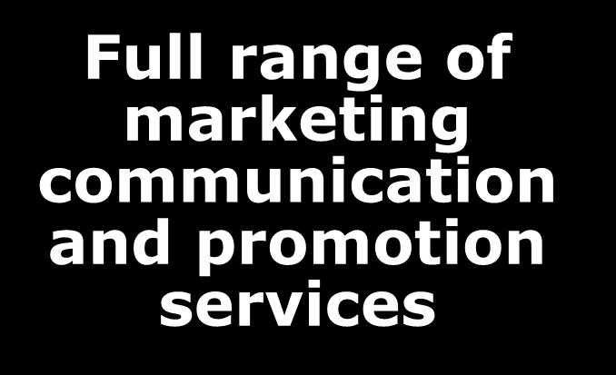 Full-Services Agencies Planning advertising Creating advertising Producing