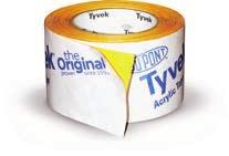 Tyvek Double Sided Tape Double sided acrylic tape.