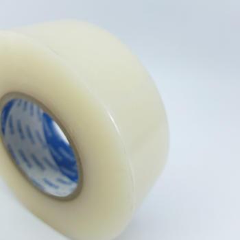 Transfer tape Rubber and acrylic based transfer tapes that has high holding strength.