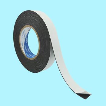 PE141 Foam tape PE141 is a 1mm-thick black PE (polyethylene) foam with white liner coated with acrylic adhesive