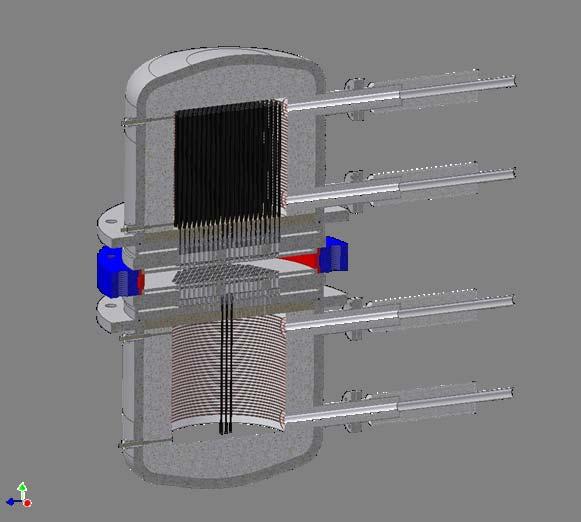 Module design for larger applications Inner Isolation Membrane Tubes