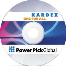 All basic Power Pick Global software packages provide the same convenience typical of the Kardex world from simple stock control applications to fully integrated warehouse management solutions.