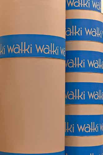 Walki s wrappers can be printed using advanced techniques to a maximum width of 4,200 millimetres. Conventional reel packaging The conventional method results in optimum use of the reel wrap.