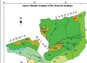 Agro-Ecologies & their Importance Rainfall Map - Mozambique Zone Name Cultivated Area (1000ha) Farm households R1 Semi-arid interior south 65.4 51,903 Rainy season: R2 Semi-arid coastal south 461.