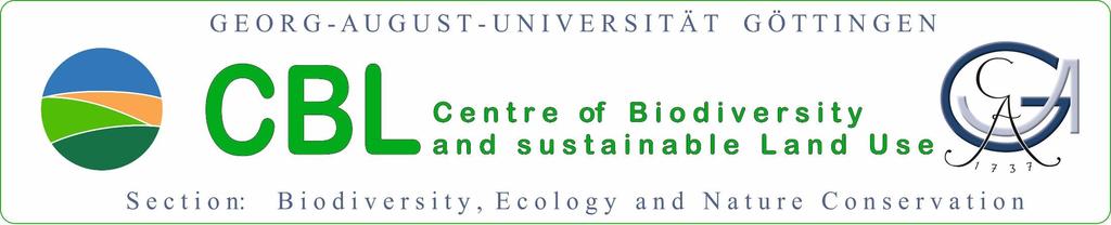 Consecutive Master s programme Biodiversity, Ecology, and Evolution (BEE) Info-Session 26.09.