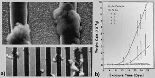 Attacks Al After Al-Dry-Etch H 2 O in Air causes Corrosion in this Way Worse with Cu in Al-Film Post-Etch Treatment Needed In-Situ Resist Strip in O 2 CF 4