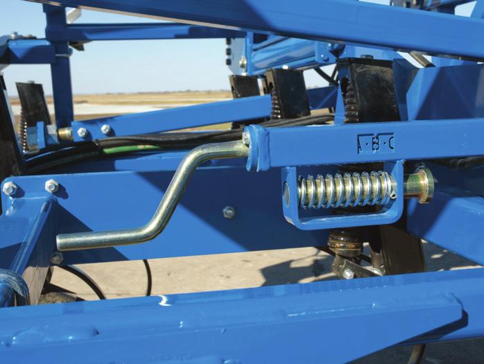 Powder Coat Paint The 9600 Field Cultivator features powder coat paint, the toughest finish within the industry.