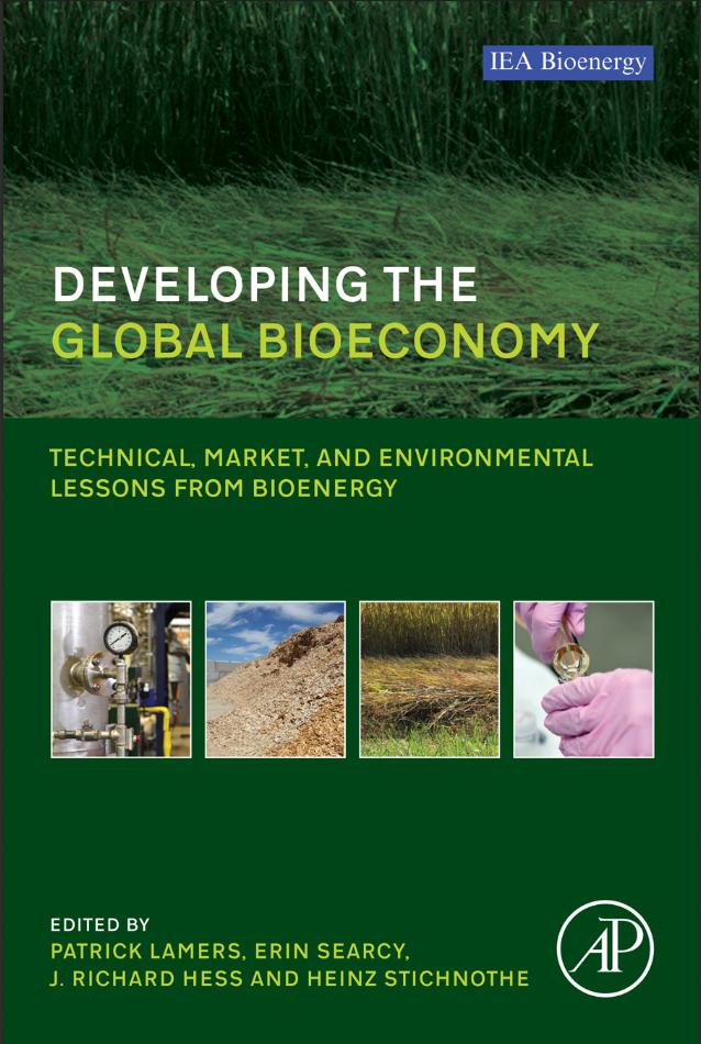 Task42: Most recent publication "Developing the Global BioEconomy" brings together expertise from three IEA Bioenergy Tasks - Task 30 on Pyrolysis, Task 40 on International Trade and Markets, and