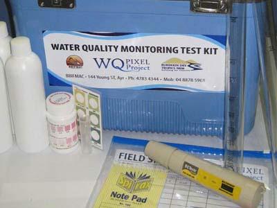 Test kits Simple test kits for on the spot results: Electrical conductivity meter Nitrate test