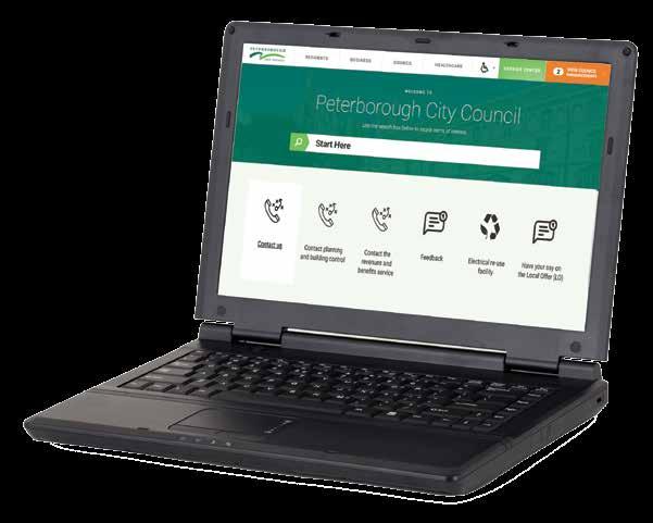 Case Study - Getting Help You can find help and information on the council s website (www.peterborough.gov.uk) on a whole range of services.