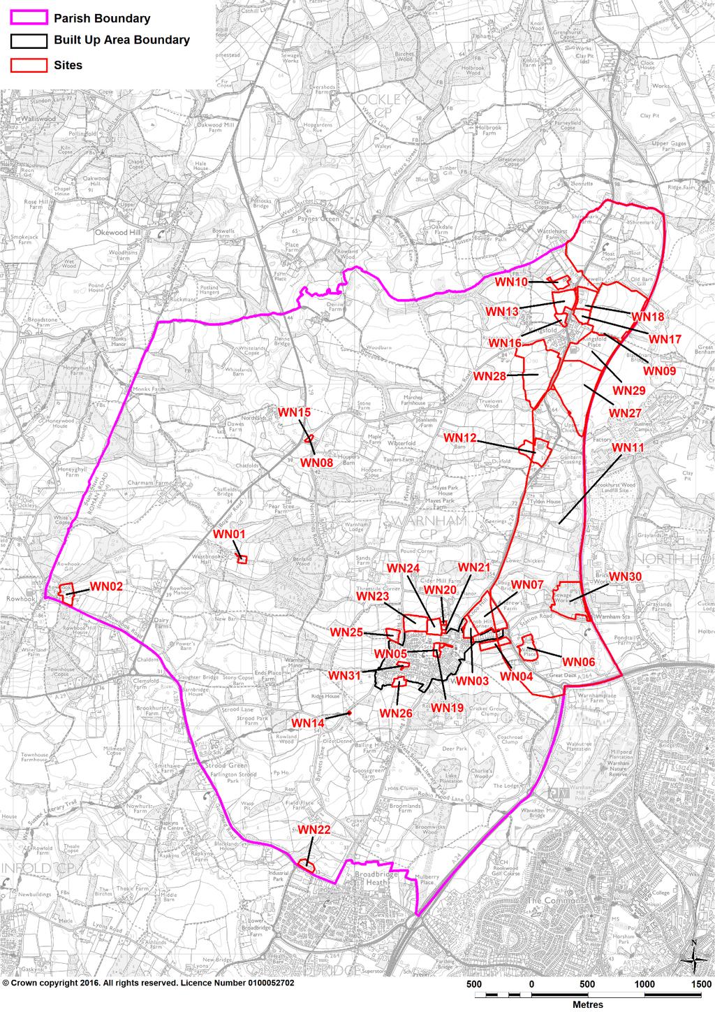 Warnham Neighbourhood Plan Figure 2: