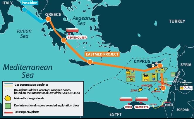 Egypt will become a gas hub in the Eastern Mediterranean as infrastructure is already in place East Mediterranean gas infrastructure and projects Offshore gas projects are not cheap, Egypt is a