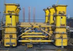 New offshore installations and