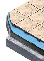 damage Maintains membrane at a relatively constant temperature, minimizing effects of freeze-thaw cycling and excessive heat Reduces repair expenditures Easy removal and re-installation of ballast