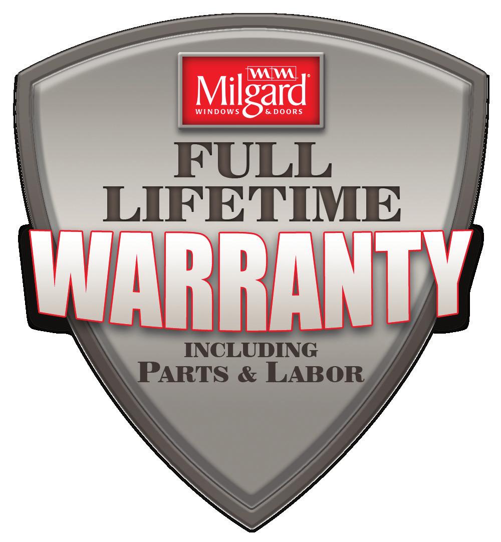 Thermally Improved Aluminum Series Windows & Patio Doors Full Lifetime Warranty At Milgard, we build our windows and doors to last.