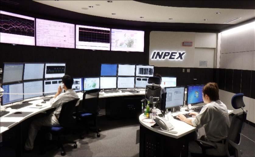 Our Experience/Expertise; NAOETSU Model Pipeline Operations Center in NAOETSU SCADA (Supervisory Control and Data Acquisition) system operations Real time monitoring 24hrs, 365 days Gas distributions
