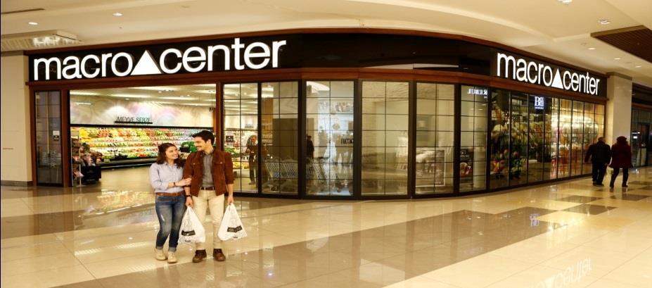 Macrocenter Exclusive shopping Number of stores: 50