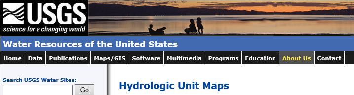 The United States is divided and sub-divided into successively smaller hydrologic units which are classified into four levels: regions, sub-regions, accounting units, and cataloging units.